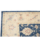 Ziegler 5'10'' X 7'3'' Hand-Knotted Wool Rug 5'10'' x 7'3'' (175 X 218) / Blue / Ivory