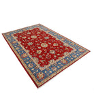 Ziegler 5'9'' X 8'4'' Hand-Knotted Wool Rug 5'9'' x 8'4'' (173 X 250) / Red / Blue