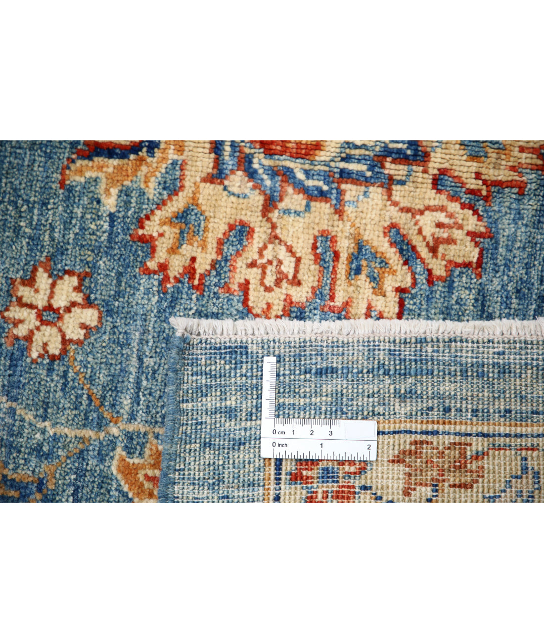 Ziegler 5'8'' X 7'9'' Hand-Knotted Wool Rug 5'8'' x 7'9'' (170 X 233) / Blue / Brown