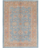 Ziegler 5'8'' X 7'9'' Hand-Knotted Wool Rug 5'8'' x 7'9'' (170 X 233) / Blue / Brown