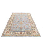 Ziegler 5'7'' X 7'11'' Hand-Knotted Wool Rug 5'7'' x 7'11'' (168 X 238) / Grey / Ivory