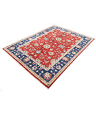 Ziegler 5'7'' X 7'4'' Hand-Knotted Wool Rug 5'7'' x 7'4'' (168 X 220) / Red / Blue