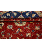 Ziegler 5'7'' X 7'4'' Hand-Knotted Wool Rug 5'7'' x 7'4'' (168 X 220) / Red / Blue