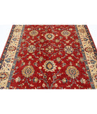 Ziegler 5'7'' X 8'1'' Hand-Knotted Wool Rug 5'7'' x 8'1'' (168 X 243) / Red / Ivory