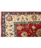 Ziegler 5'7'' X 8'1'' Hand-Knotted Wool Rug 5'7'' x 8'1'' (168 X 243) / Red / Ivory