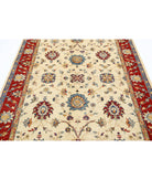 Ziegler 5'8'' X 8'2'' Hand-Knotted Wool Rug 5'8'' x 8'2'' (170 X 245) / Ivory / Red