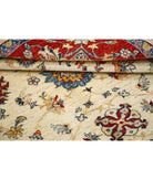 Ziegler 5'8'' X 8'2'' Hand-Knotted Wool Rug 5'8'' x 8'2'' (170 X 245) / Ivory / Red