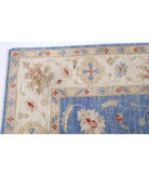 Ziegler 5'7'' X 7'11'' Hand-Knotted Wool Rug 5'7'' x 7'11'' (168 X 238) / Blue / Ivory