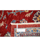 Ziegler 5'6'' X 7'9'' Hand-Knotted Wool Rug 5'6'' x 7'9'' (165 X 233) / Red / Ivory