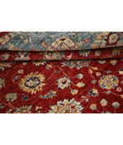 Ziegler 5'9'' X 7'9'' Hand-Knotted Wool Rug 5'9'' x 7'9'' (173 X 233) / Red / Teal