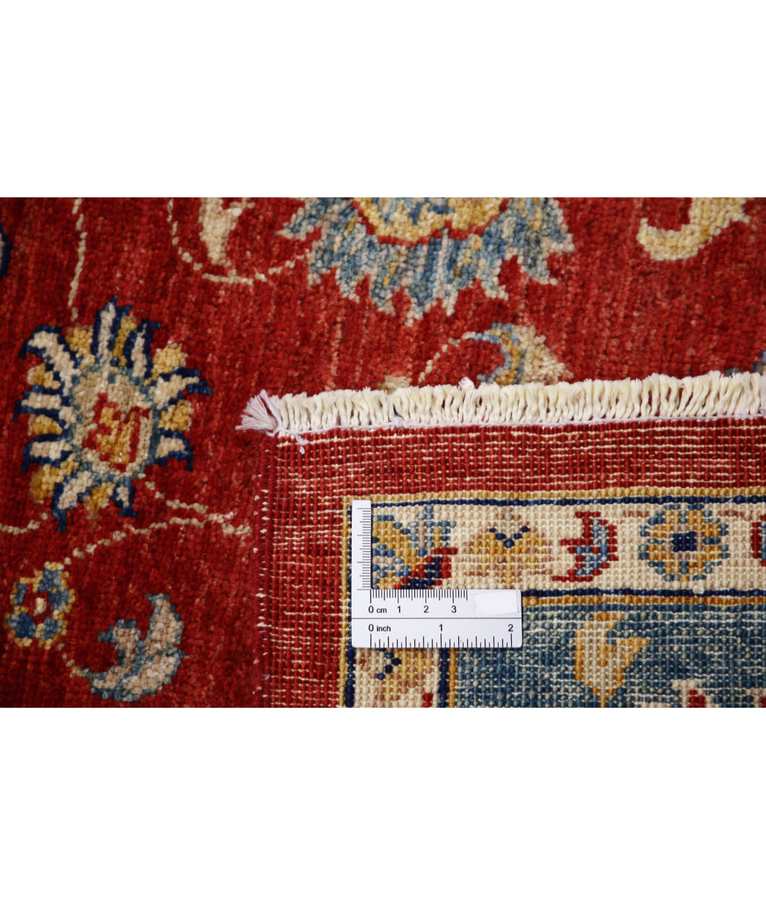 Ziegler 5'9'' X 7'9'' Hand-Knotted Wool Rug 5'9'' x 7'9'' (173 X 233) / Red / Teal