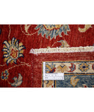 Ziegler 5'9'' X 7'9'' Hand-Knotted Wool Rug 5'9'' x 7'9'' (173 X 233) / Red / Teal