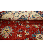 Ziegler 5'6'' X 7'10'' Hand-Knotted Wool Rug 5'6'' x 7'10'' (165 X 235) / Red / Ivory