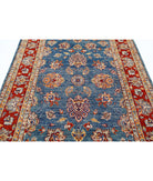 Ziegler 5'6'' X 7'11'' Hand-Knotted Wool Rug 5'6'' x 7'11'' (165 X 238) / Blue / Red