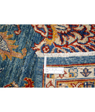 Ziegler 5'6'' X 7'11'' Hand-Knotted Wool Rug 5'6'' x 7'11'' (165 X 238) / Blue / Red