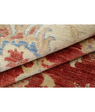 Ziegler 10'2'' X 12'9'' Hand-Knotted Wool Rug 10'2'' x 12'9'' (305 X 383) / Red / Ivory