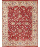 Ziegler 10'2'' X 12'9'' Hand-Knotted Wool Rug 10'2'' x 12'9'' (305 X 383) / Red / Ivory