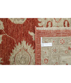 Ziegler 9'7'' X 11'11'' Hand-Knotted Wool Rug 9'7'' x 11'11'' (288 X 358) / Red / Ivory