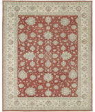 Ziegler 9'7'' X 11'11'' Hand-Knotted Wool Rug 9'7'' x 11'11'' (288 X 358) / Red / Ivory