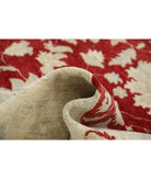 Ziegler 9'9'' X 13'4'' Hand-Knotted Wool Rug 9'9'' x 13'4'' (293 X 400) / Red / Ivory