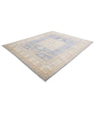 Ziegler 7'11'' X 9'9'' Hand-Knotted Wool Rug 7'11'' x 9'9'' (238 X 293) / Blue / Ivory