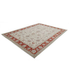 Ziegler 8'11'' X 12'2'' Hand-Knotted Wool Rug 8'11'' x 12'2'' (268 X 365) / Ivory / Red