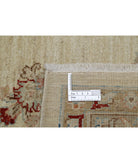 Ziegler 8'1'' X 11'4'' Hand-Knotted Wool Rug 8'1'' x 11'4'' (243 X 340) / Ivory / Red