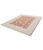 Ziegler 7'10'' X 9'7'' Hand-Knotted Wool Rug 7'10'' x 9'7'' (235 X 288) / Ivory / Red