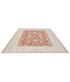 Ziegler 7'10'' X 9'7'' Hand-Knotted Wool Rug 7'10'' x 9'7'' (235 X 288) / Ivory / Red