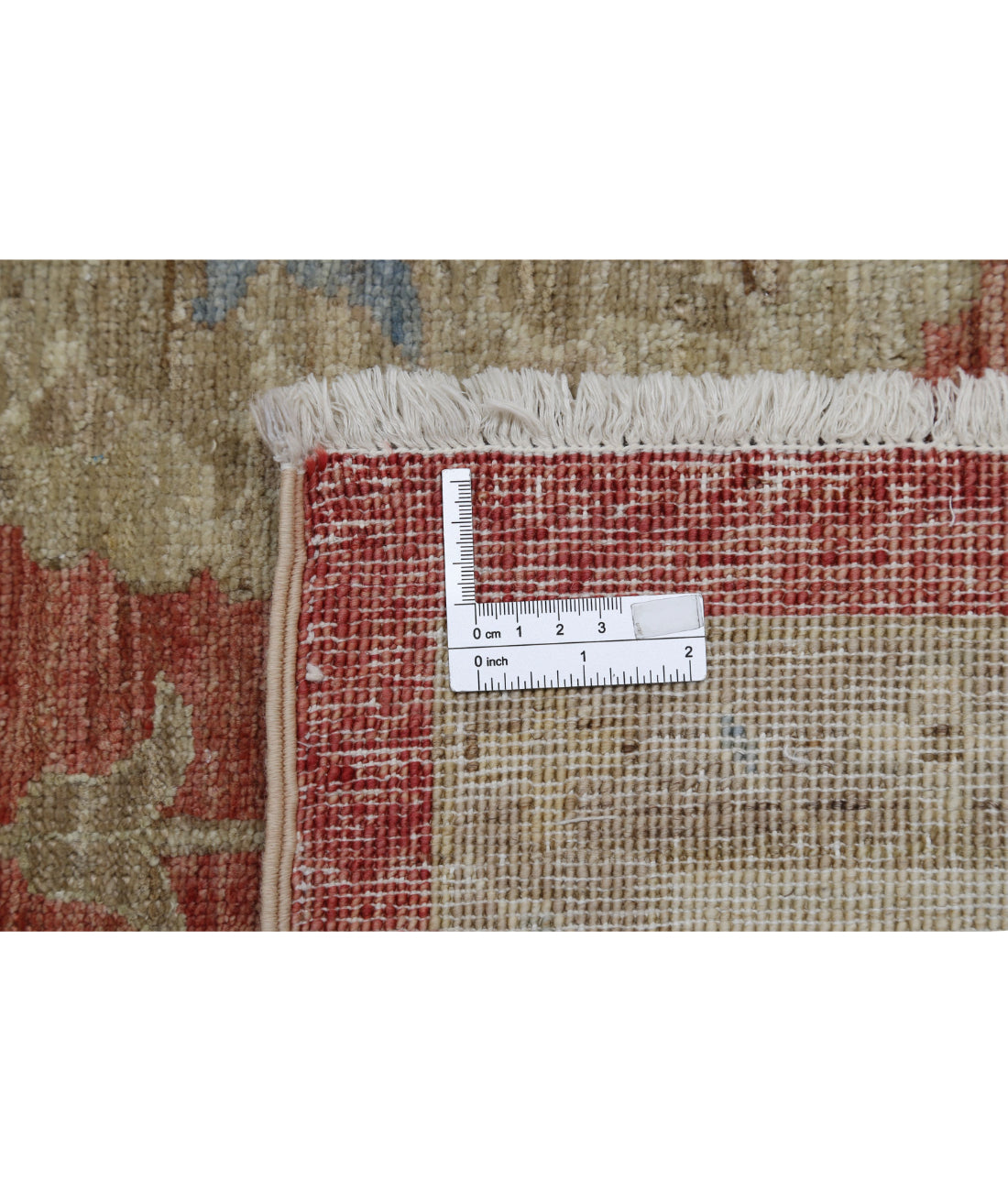 Ziegler 5'6'' X 7'9'' Hand-Knotted Wool Rug 5'6'' x 7'9'' (165 X 233) / Red / Ivory