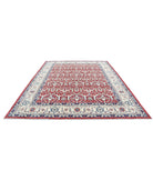 Ziegler 9'0'' X 11'6'' Hand-Knotted Wool Rug 9'0'' x 11'6'' (270 X 345) / Red / Ivory