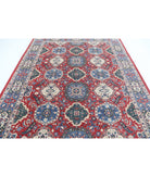 Ziegler 7'9'' X 9'11'' Hand-Knotted Wool Rug 7'9'' x 9'11'' (233 X 298) / Red / Blue