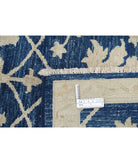 Ziegler 4'10'' X 9'0'' Hand-Knotted Wool Rug 4'10'' x 9'0'' (145 X 270) / Blue / Ivory