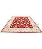 Ziegler 9'0'' X 11'11'' Hand-Knotted Wool Rug 9'0'' x 11'11'' (270 X 358) / Red / Ivory