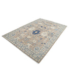 Ziegler 6'5'' X 9'4'' Hand-Knotted Wool Rug 6'5'' x 9'4'' (193 X 280) / Taupe / Ivory