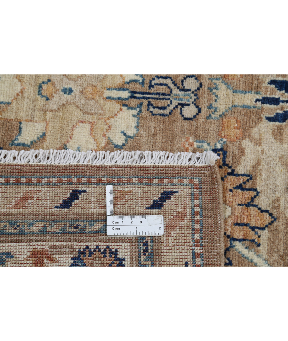 Ziegler 6'5'' X 9'4'' Hand-Knotted Wool Rug 6'5'' x 9'4'' (193 X 280) / Taupe / Ivory