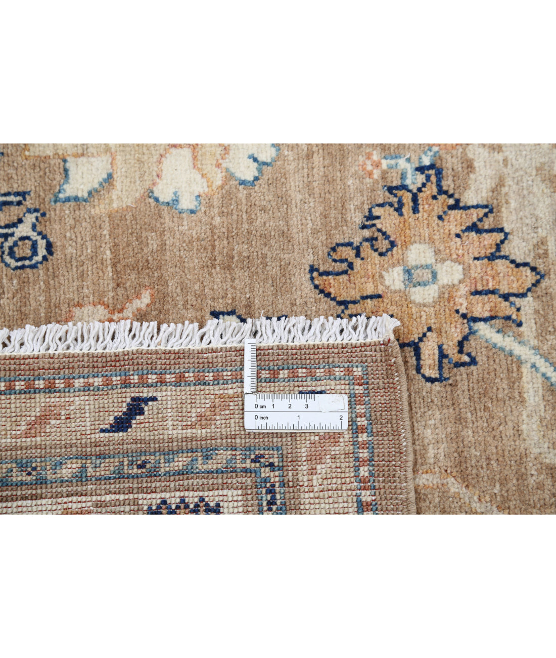 Ziegler 6'5'' X 9'4'' Hand-Knotted Wool Rug 6'5'' x 9'4'' (193 X 280) / Taupe / Ivory