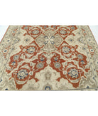 Ziegler 8'0'' X 10'0'' Hand-Knotted Wool Rug 8'0'' x 10'0'' (240 X 300) / Rust / Ivory