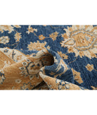 Ziegler 9'3'' X 11'7'' Hand-Knotted Wool Rug 9'3'' x 11'7'' (278 X 348) / Blue / Orange