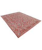 Ziegler 7'11'' X 9'10'' Hand-Knotted Wool Rug 7'11'' x 9'10'' (238 X 295) / Red / Green