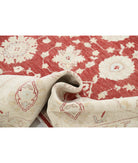 Ziegler 9'11'' X 13'8'' Hand-Knotted Wool Rug 9'11'' x 13'8'' (298 X 410) / Red / Ivory