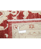 Ziegler 9'11'' X 13'8'' Hand-Knotted Wool Rug 9'11'' x 13'8'' (298 X 410) / Red / Ivory