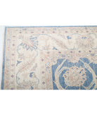 Serenity 9'2'' X 10'0'' Hand-Knotted Wool Rug 9'2'' x 10'0'' (275 X 300) / Blue / Ivory