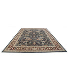 Ziegler 9'0'' X 11'6'' Hand-Knotted Wool Rug 9'0'' x 11'6'' (270 X 345) / Blue / Red