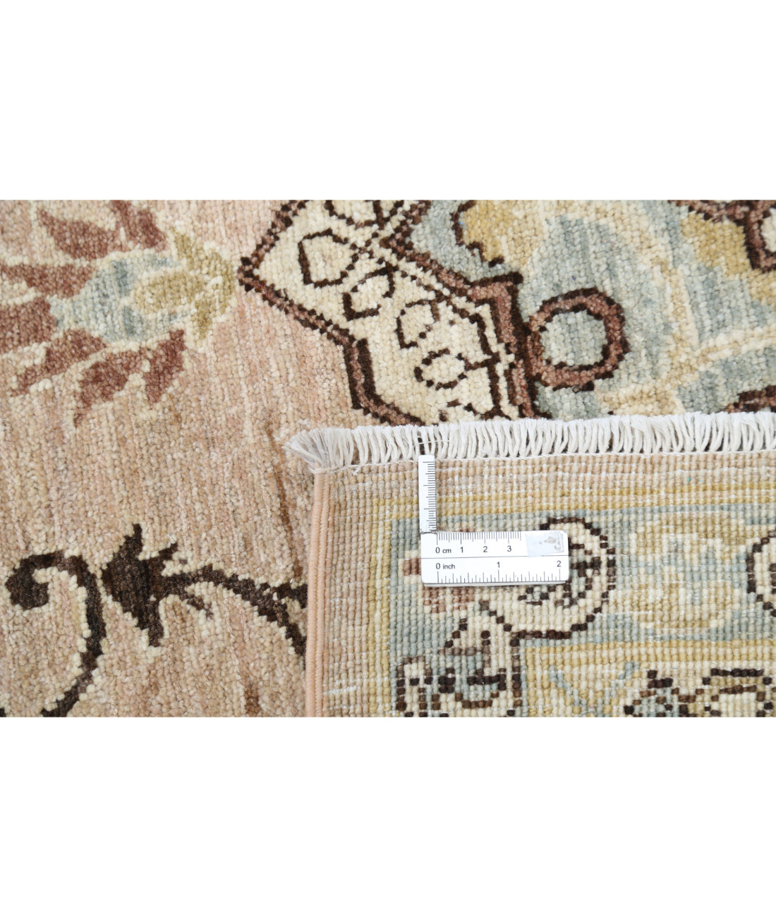 Ziegler 10'1'' X 14'0'' Hand-Knotted Wool Rug 10'1'' x 14'0'' (303 X 420) / Taupe / Brown