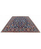 Ziegler 8'9'' X 11'7'' Hand-Knotted Wool Rug 8'9'' x 11'7'' (263 X 348) / Blue / Blue