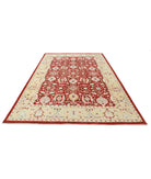 Ziegler 7'9'' X 10'10'' Hand-Knotted Wool Rug 7'9'' x 10'10'' (233 X 325) / Red / Gold