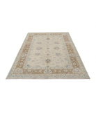 Serenity 5'5'' X 7'5'' Hand-Knotted Wool Rug 5'5'' x 7'5'' (163 X 223) / Ivory / Brown