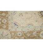 Serenity 5'5'' X 7'5'' Hand-Knotted Wool Rug 5'5'' x 7'5'' (163 X 223) / Ivory / Brown