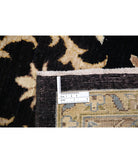 Ziegler 7'9'' X 10'9'' Hand-Knotted Wool Rug 7'9'' x 10'9'' (233 X 323) / Black / Ivory